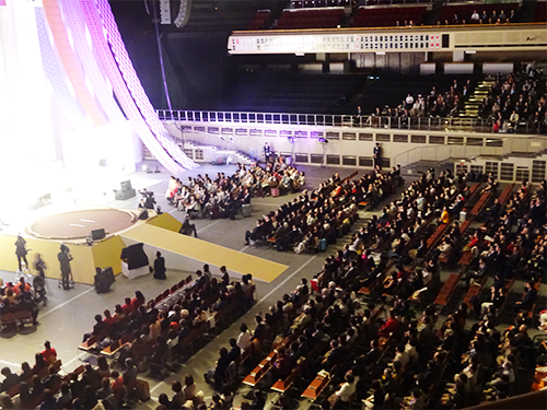 「サンクスアイグローバルコンベンション」会場の様子